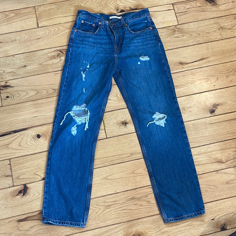 Levi’s Low Pro Straight Jeans
